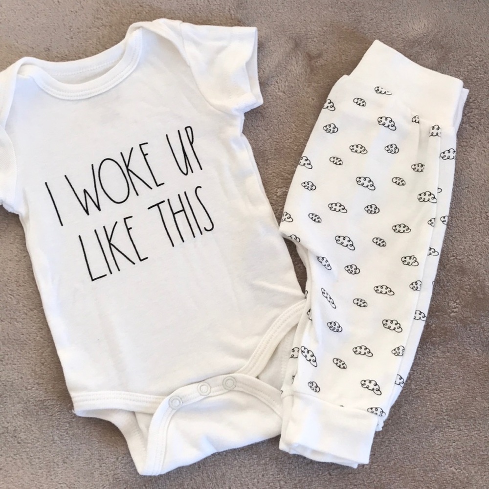 Rae Dunn baby outfit